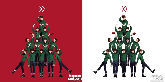 EXO "'12월의 기적" (December Miracle / 12月的奇蹟) 概念照