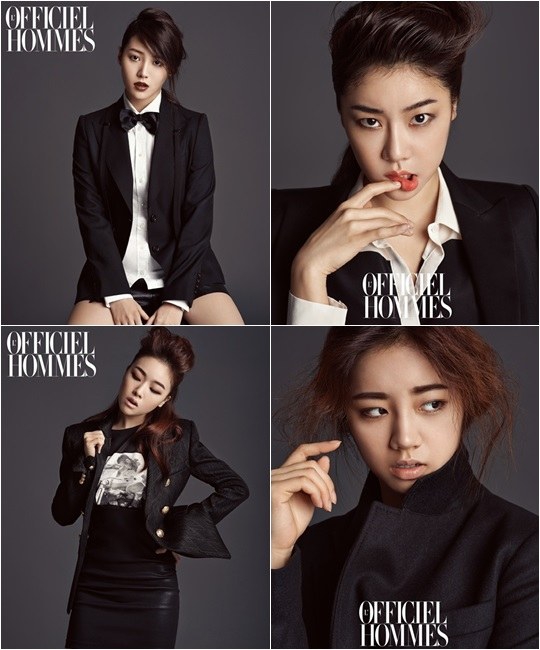  Girl's Day《L'officiel Homme》一月號