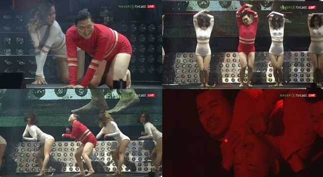 PSY 演唱會模仿宣美