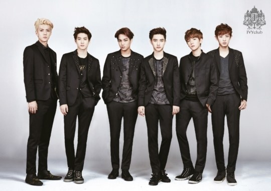 EXO Ivy Club 代言畫報