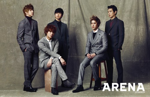 MBLAQ ARENA HOMME+