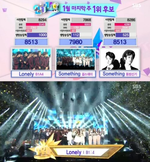 140126 人氣歌謠一位 140126 人氣歌謠一位