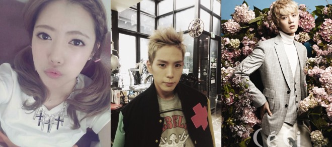 允慧、Him Chan、鹿晗