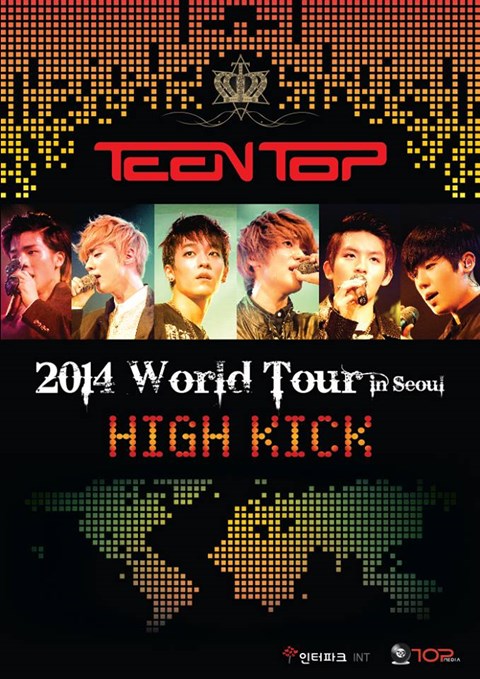 TEEN TOP 2014 世界巡迴演唱會，海報