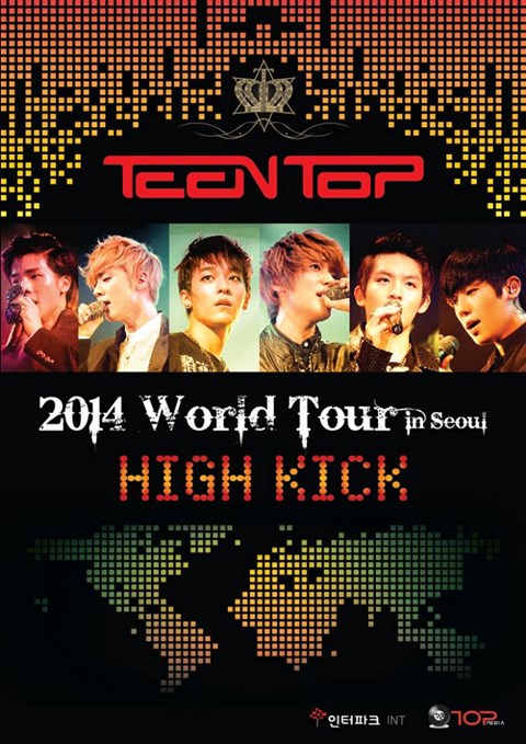 TEEN TOP 2014 世界巡迴演唱會,海報 TEEN TOP 2014 世界巡迴演唱會,海報
