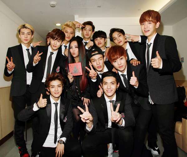 EXO、阿妹