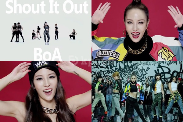 BoA "Shout It Out" MV 截圖