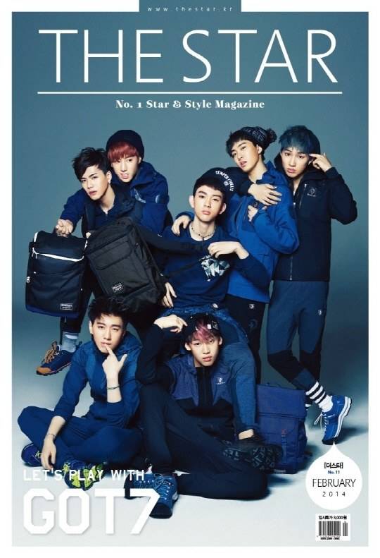 GOT7 The Star 2月號 GOT7 The Star 2月號