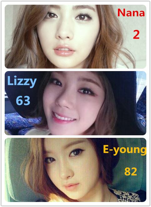 After School 100大美女