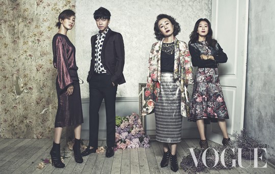 尹汝貞、金喜愛、李美妍、李昇基《Vogue》2月