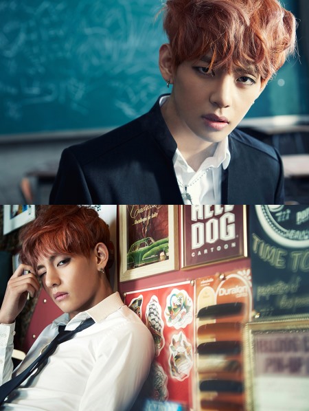 BTS V Skool Luv Affair 概念照