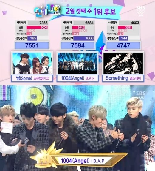 140216 人氣歌謠一位 140216 人氣歌謠一位