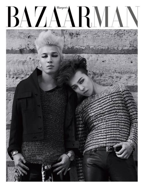G-Dragon、太陽 Harper's BAZAAR 畫報 (2014.03)