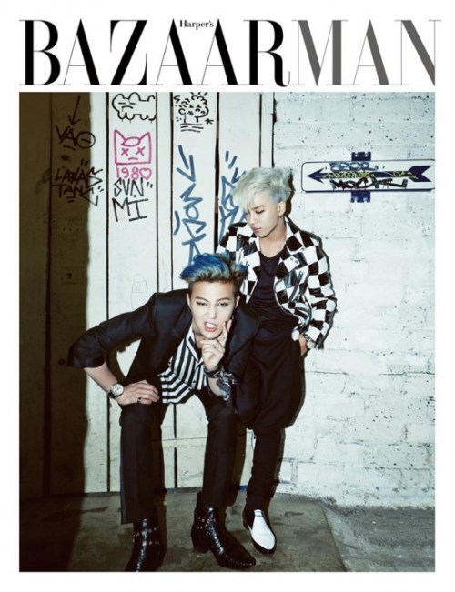 G-Dragon、太陽 Harper's BAZAAR 畫報 (2014.03)