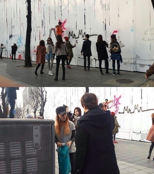 少女時代 街頭塗鴉 少女時代 街頭塗鴉