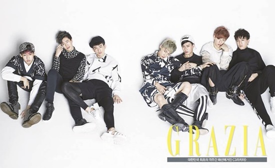 GOT7 Grazia 畫報