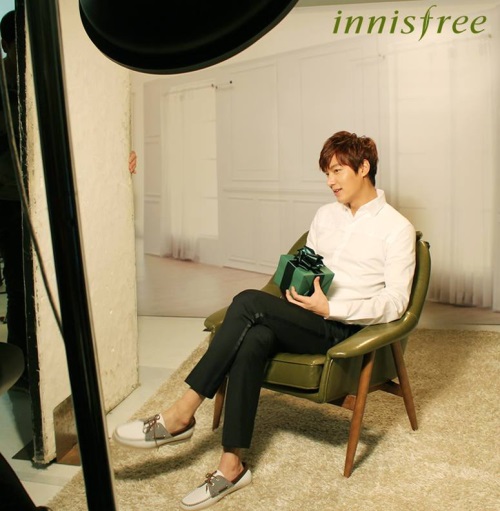 李敏鎬 x innisfree 花絮照 李敏鎬 x innisfree 花絮照