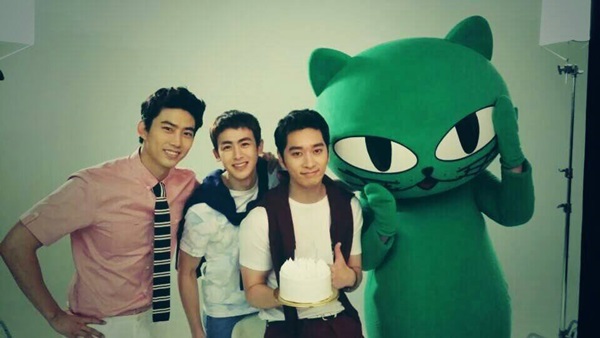 澤演、Nichkhun、燦盛、OKCAT 澤演、Nichkhun、燦盛、OKCAT