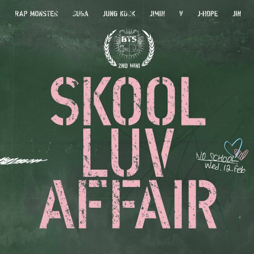 BTS 防彈少年團 "Skool Luv Affair" 封面