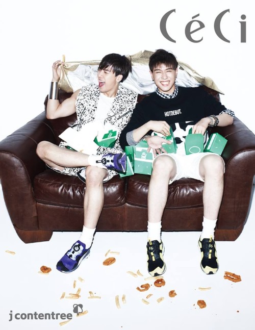 GOT7@CeCi 2014三月:Jackson、Yugyeom (有兼) GOT7@CeCi 2014三月:Jackson、Yugyeom (有兼)
