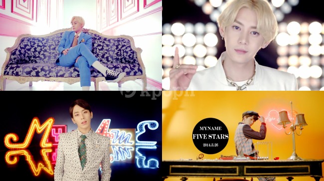 MYNAME "Five Stars" 預告：建雨、蔡晉