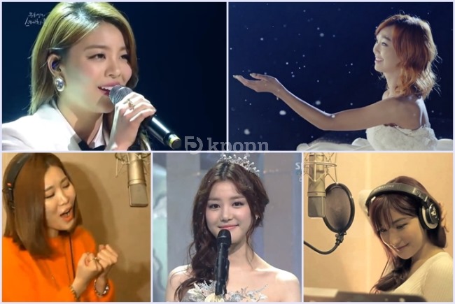 孝琳、Ailee、李海麗、李侑菲、DIA 《Let it Go》 孝琳、Ailee、李海麗、李侑菲、DIA 《Let it Go》