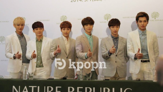 EXO-M 香港簽名會