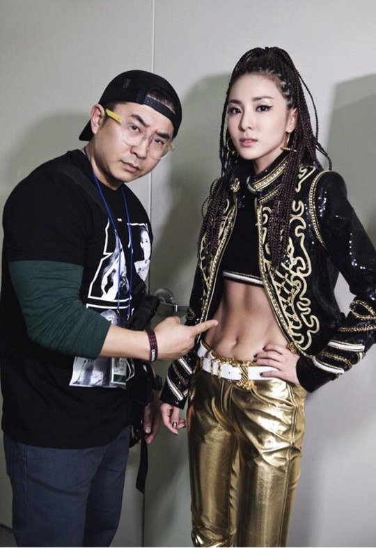 Dara 露腹肌