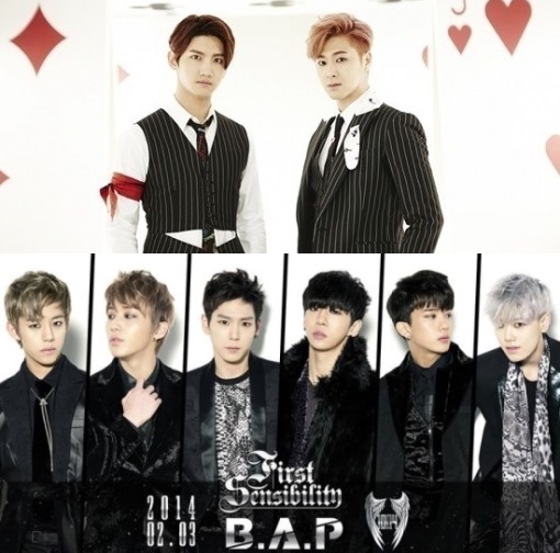 東方神起、B.A.P