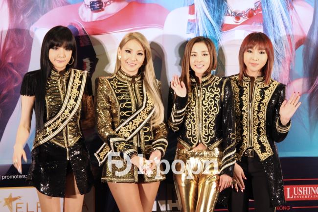 2NE1 "AON" 世巡香港記者會