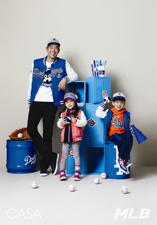 金振彪 圭媛 代言 MLB 畫報