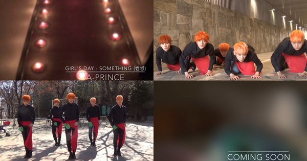 A-PRINCE 跳 SOMETHING A-PRINCE 跳 SOMETHING