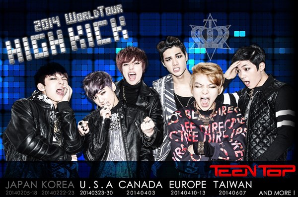 TEEN TOP 2014 巡迴演唱會 - 台灣