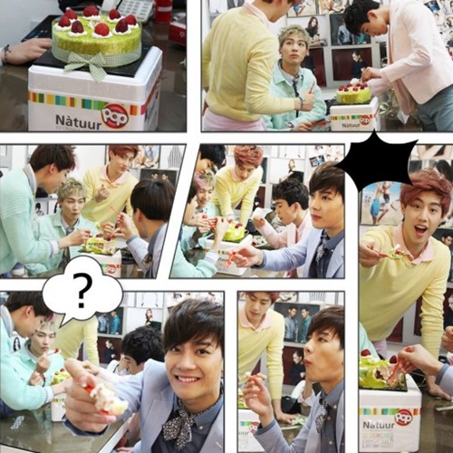 GOT7 "Natuur POP" 漫畫式代言照