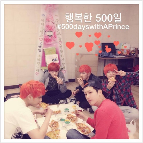 A-Prince 500日紀念照
