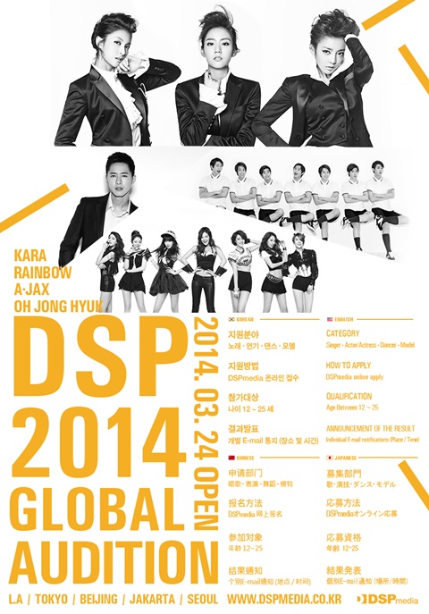 DSP Media 2014 全球徵選海報