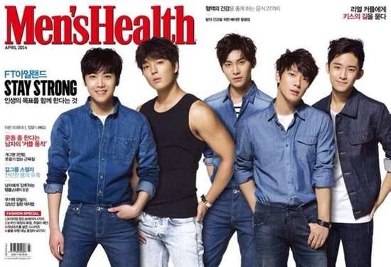 FTIsland "Men's Health" 2014.4月號