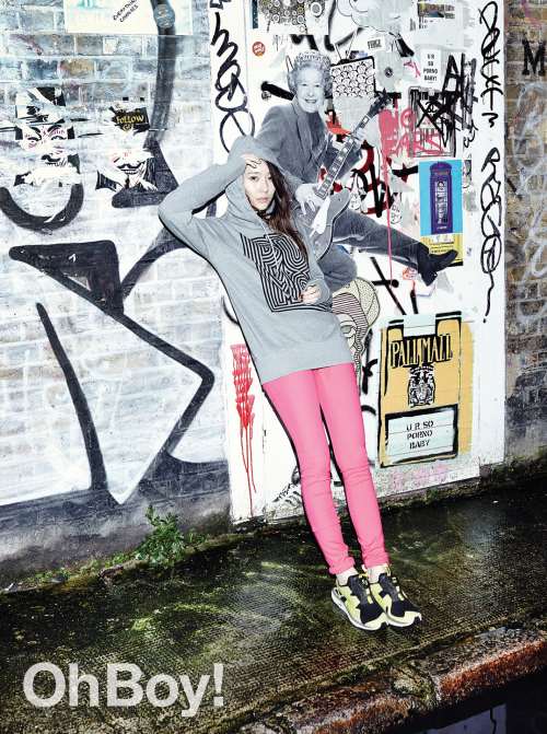 Krystal oh boy 畫報 2