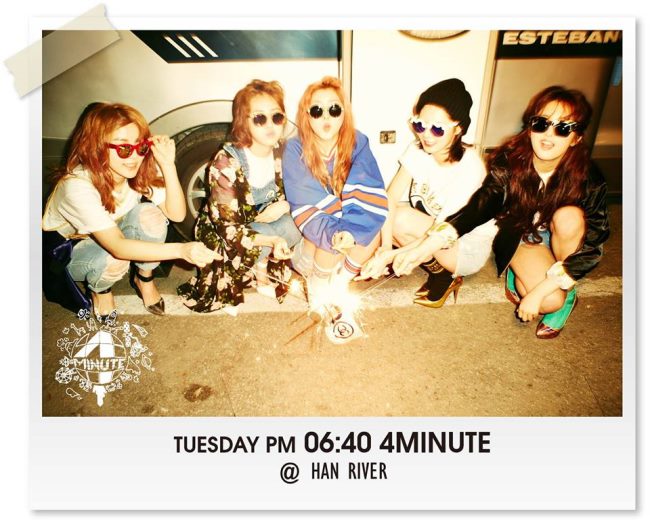 4minute 星期二 回歸概念照 2