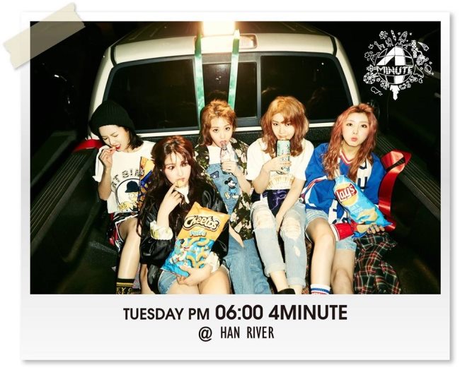 4minute 星期二 回歸概念照 3
