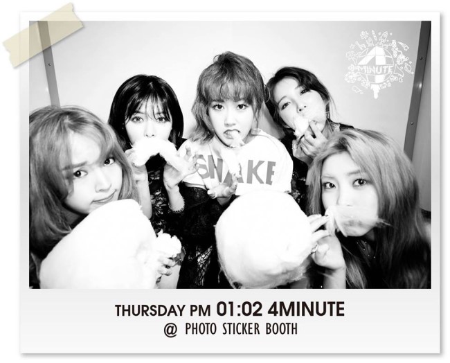 4Minute 週四日記預告照 1 4Minute 週四日記預告照 1