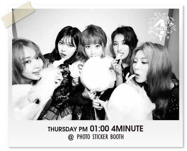 4Minute 週四日記預告照 2 4Minute 週四日記預告照 2