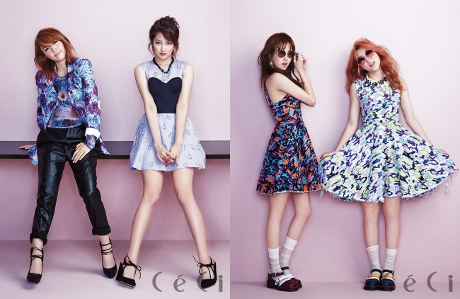 4Minute CeCi 祉潤 嘉允 智賢 昭賢