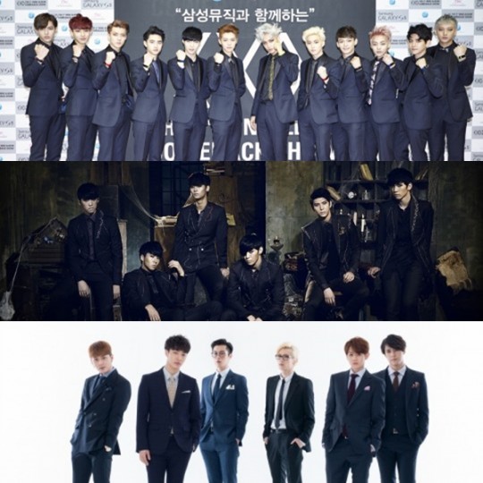 EXO、VIXX、BEAST EXO、VIXX、BEAST