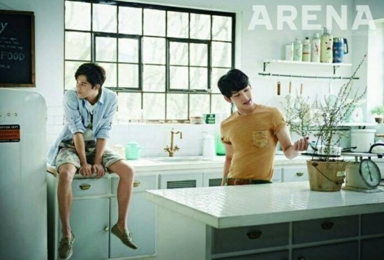 時完、桐俊 Arena Homme + 畫報 (2014.05)