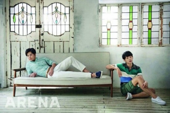 時完、桐俊 Arena Homme + 畫報 (2014.05)