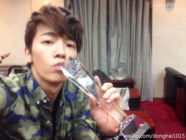 Super Junior-M 中國冠軍微博:東海 Super Junior-M 中國冠軍微博:東海