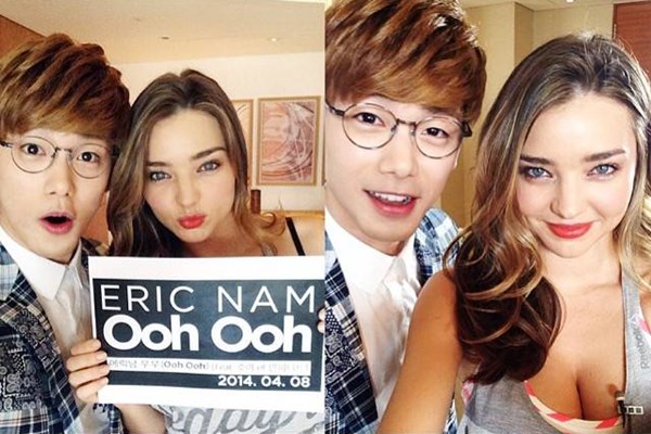 Eric Nam、Miranda Kerr Eric Nam、Miranda Kerr