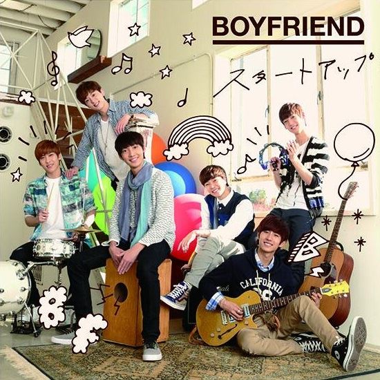 Boy Friend 日文五單封面
