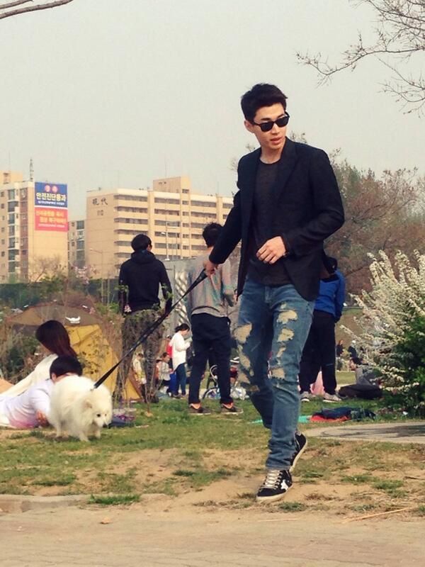 Henry 遛狗